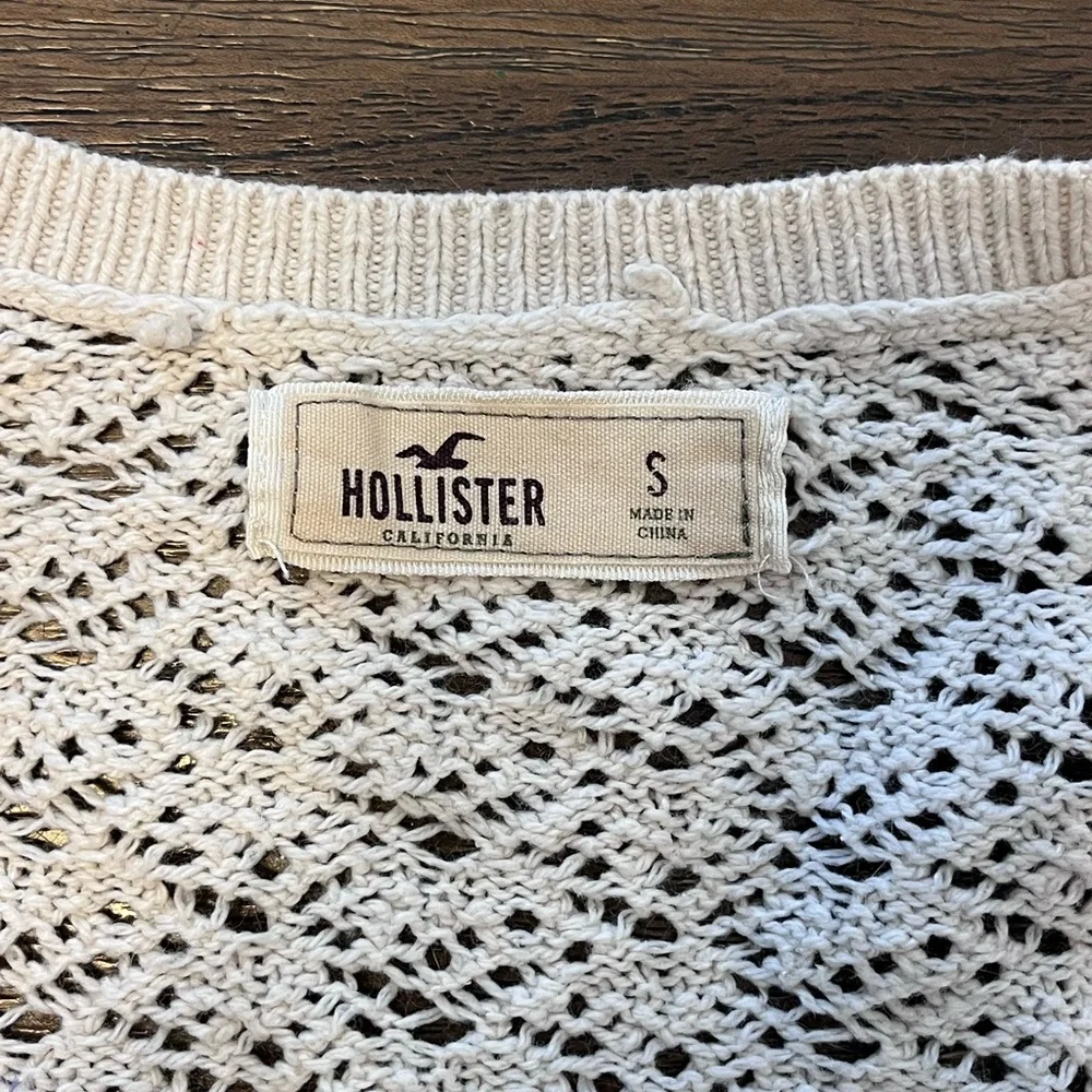 VTG Hollister Y2K Knit Cardigan 2000’s Womens size Small - Picture 2 of 6